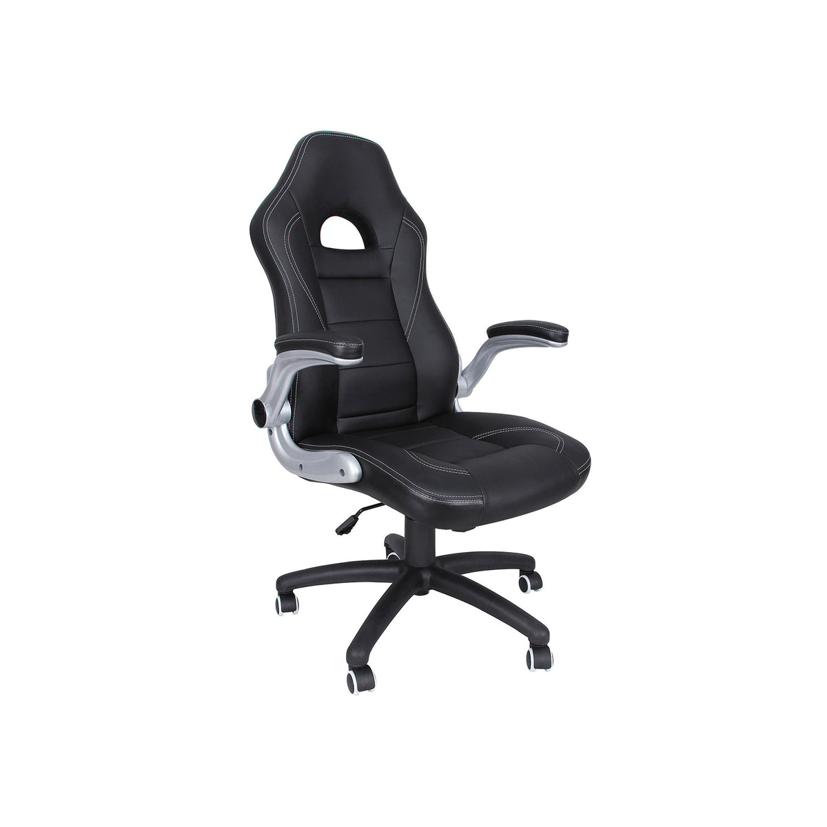 SONGMICS Silla de Oficina con Asiento expandido, Altura Ajustable, Diseño  ergonómico OBG78GY: .es: Hoga…